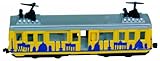 Diese gelbe Straßenbahn mit der Skyline der bekanntesten Berliner Sehenswürdigkeiten bringt jedes Kinder- und Sammlerherz zum höher schlagen, abgebildet sind die Siegessäule, das Brandenburger Tor, der Berliner Dom und der Berliner Fernsehturm