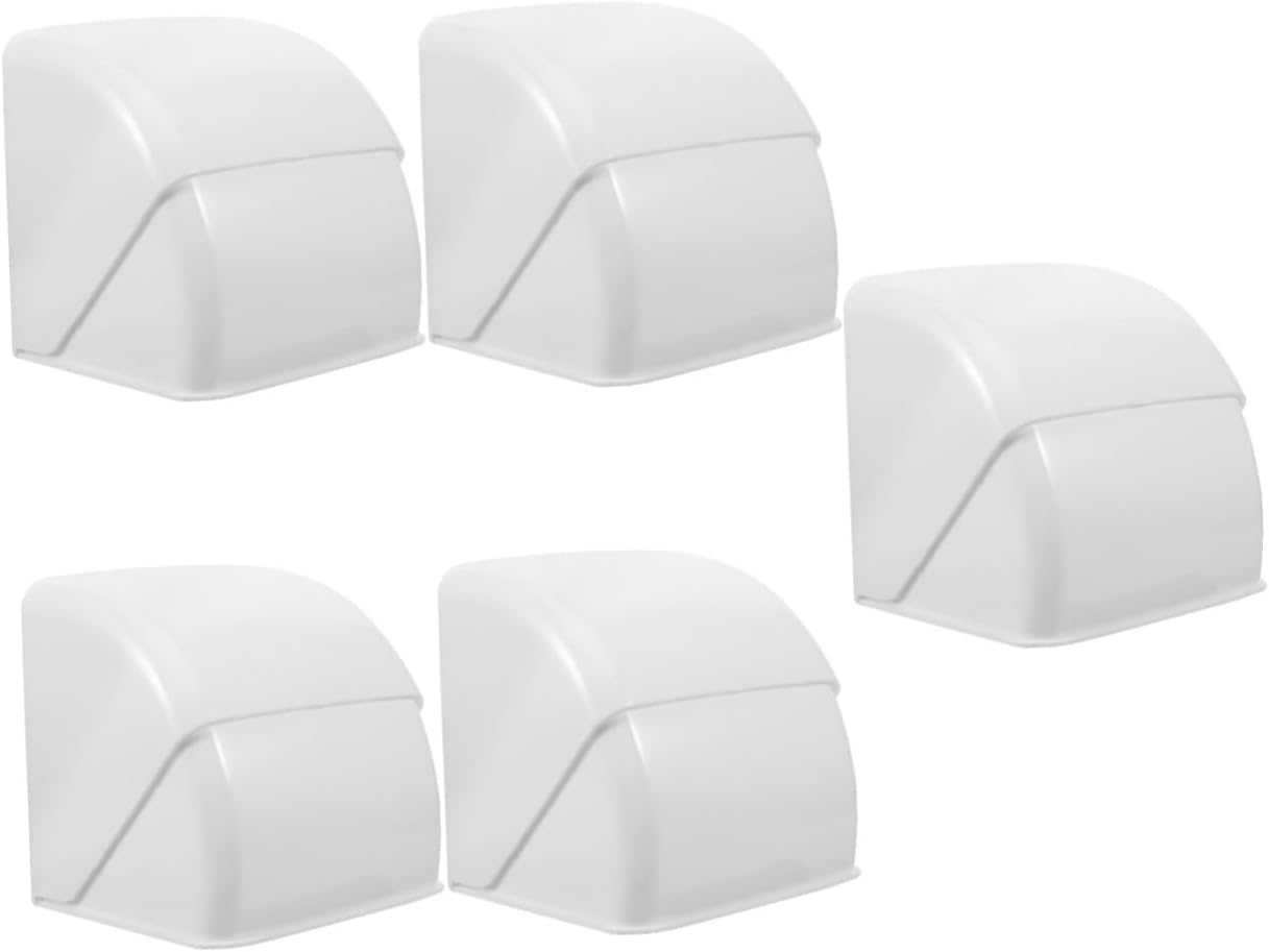 5pcs Outdoor Electric Outlet Cover Versatile Socket Protector for Outdoor and Indoor Use Plastic Rain Cover for Electrical Outlets Design for Easy Installation for Kitchens