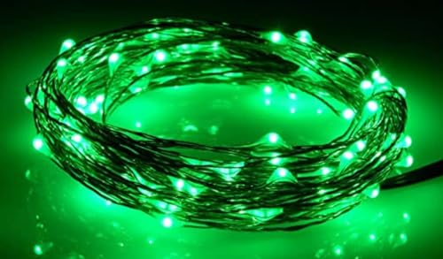 Image of NW USB String Light | USB Light | Decoration Copper USB Powered | 100 Led Light | 10 Meters Light Color- Green (Pack of 4)