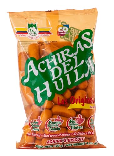 Mándalo Market Achiras del Huila, Bizcochos Salados Tradicionales Colombianos, Galletas de Harina de Achira