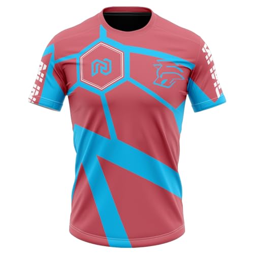 Herren Mountainbike MTB Top Kurzarm Atmungsaktiv Bequem Weich Feuchtigkeitstransport Radtrikot，Downhill Jersey, Cycling Jersey Men's Mountain Bike Motocross Jersey T-Shirt,Soft Texture (TYPE-10,L)