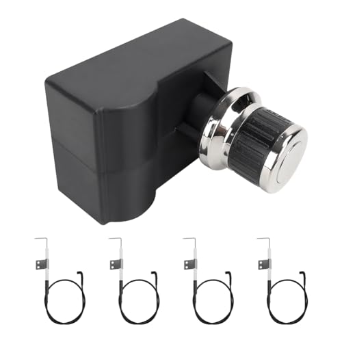 MOASKER 4 Outlets Tact Push Button Grill Ignitor Kit for Home Depot Nexgril 720-0882A, 720-0896E, 720-0925P, 720-0896E and Most Nexgrill Grill Igniter Kit with Wire Lgnition Replacement Kit
