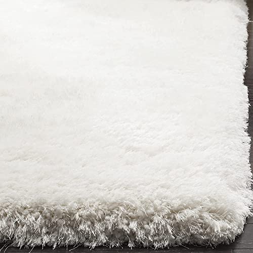 Image of Plain Rugs and Carpet and Carpets for Hall and Drawing Room 6x6 Round White Color