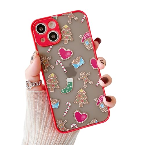 Coque de Noël iPhone 13 antichoc silicone souple rigide étui protection Merry Christmas 6.1