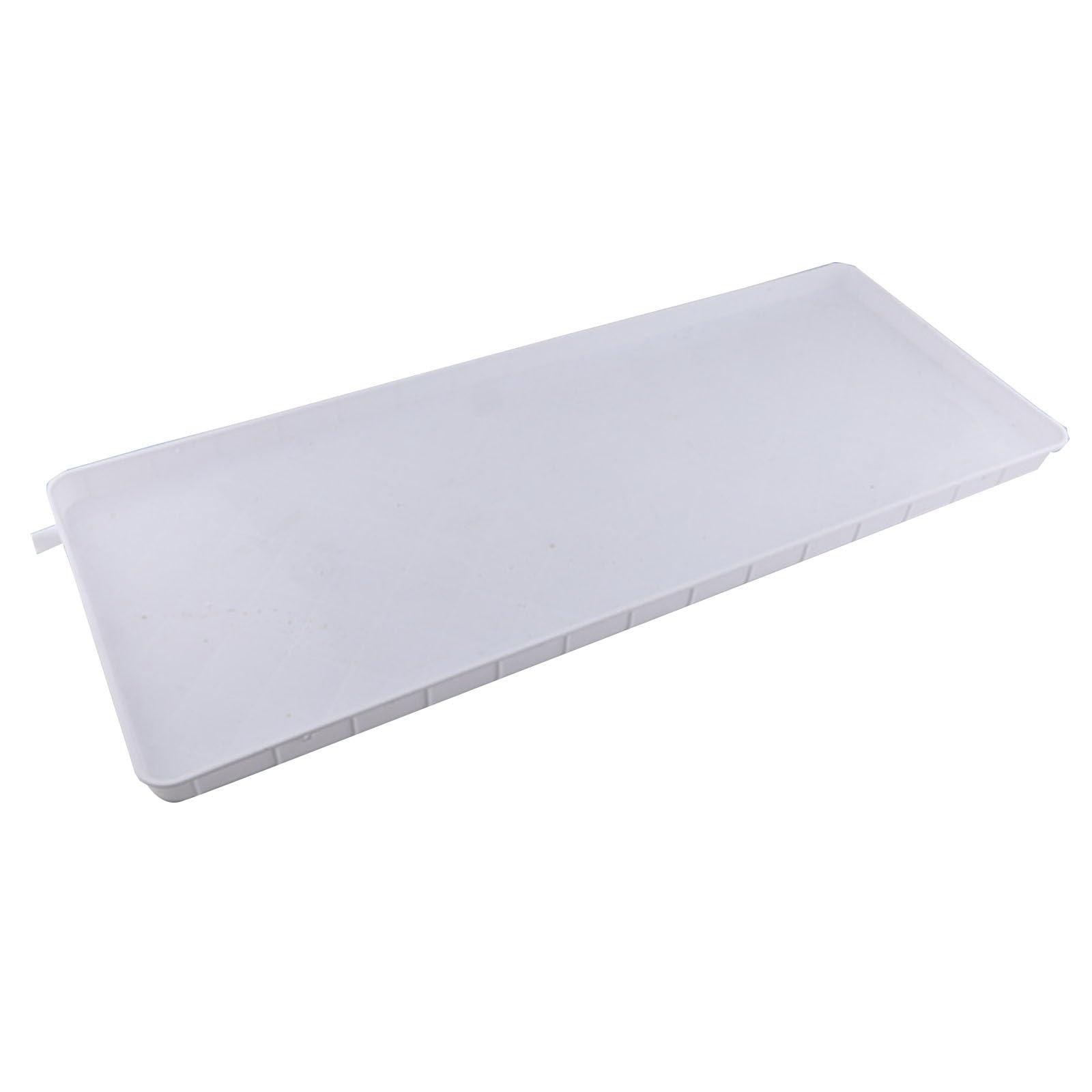 Bandeja Plastico Grande, Bandejas Decorativas, con Desagüe, Fabricado con Plástico PP5(81x33x3cm/31x12x1in)