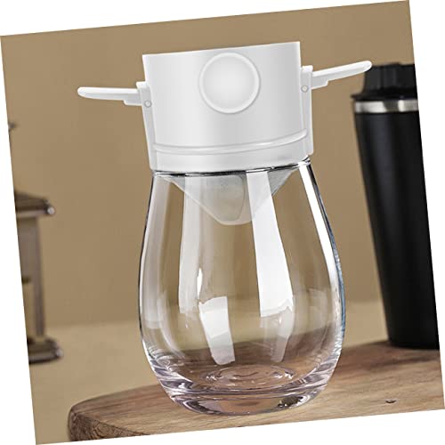 YARNOW 1 PC Funil De Café Filtro De Café De Aço Inoxidável Filtros De Café Em Forma De Cone Gotejado
