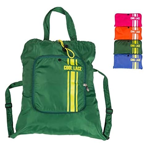 Teeoff Foldable Handbag, Sports Backpack, Drawstring Bag for Women Men Cover