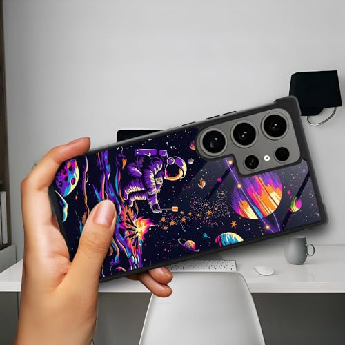Coque Galaxy S21 Ultra astronaute barbecue pour style urbain - 6
