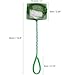 4 Pcs Aquarium Fish Net, 4 Inch Quick Catch Mesh Nylon Fishing Nets with Plastic Handle - Green