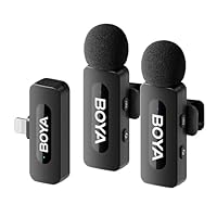 Boya BY-V1 Wireless Microphone for IOS | Wireless Lavalier Mic – Al Hamd Tech