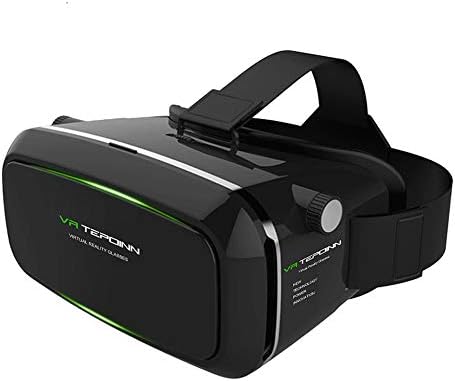 VR Headset TEPOINN Virtual Reality Headset for iPhoneX/ 8/ 8plus/7/7plus/6/6plus/6s/5, Samsung, LG & All Android Smartphone with Magnetic Front Cover, Adjust Strap