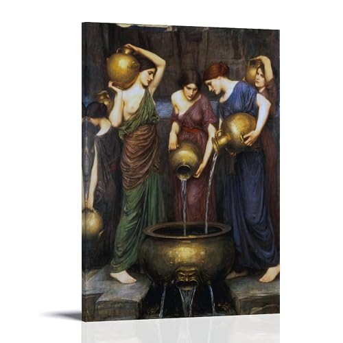 Toile John William Waterhouse 50x75 cm décoration salon moderne