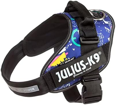 Julius-K9, 16IDC-P-B2, IDC Powerharness, dog harness, Size: Baby 2, Black