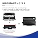 DR830 DR-830 Drum Unit Black 2-Pack Replacement for Brother DR830 DR 830 DR-830 HL-L2400D L2405W L2460DW L2460DWXL L2865DW L2480DW DCP-L2640DW MFC-L2807DW L2820DW L2820DWXL Printer (Not Toner)