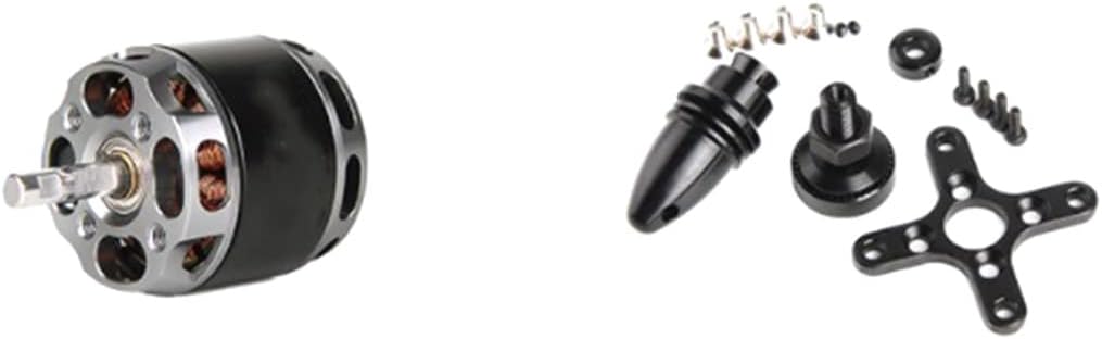 Micro Toy Fixed-Wing electronic starter, Modle Aircraft electronic starter, Quadcopter electronic starter, KV1150 KV1400 Long Shaft Outer Rotor 2312 Brushless electronic starter 2S-4S DIY Engine ( Col