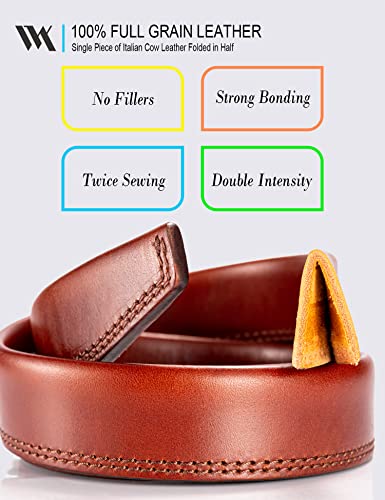 WOLFANT Thicken Heavy Duty EDC Work Gun Belts for Men,100% Italian Full Grain Real Solid Leather3