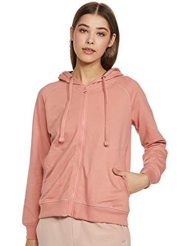 Amazon Brand – Symbol Women’s Cotton Blend Hooded Neck Sweatshirt