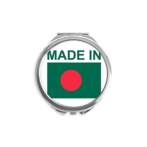 Espejo de bolsillo Hecho en Bangladesh con reflejo nítido para maquillaje diario