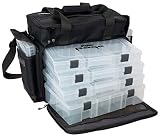 Fox Rage Stacker Large 45x24x26cm - Angeltasche für Kunstköder, Tackletasche für Gummifische & Wobbler, Tasche zum Spinnangeln