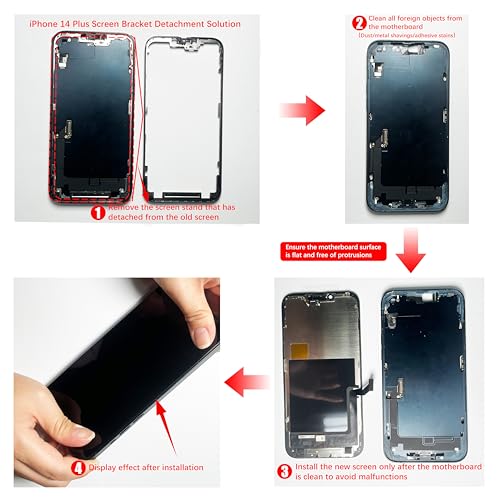 for iPhone 14 Plus Screen Replacement, 6.7" FHD LCD Touch Display Assembly by Brinonac - Used condition - Image 9