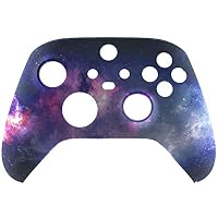 eXtremeRate DIY-Ersatz Front Gehäuse Case für Xbox Series X&S Controller, Custom Vordere Hülle Matte Faceplate Cover Zubehör für Xbox Core Controller Model 1914-Nebelgalaxie – Ansicht 8
