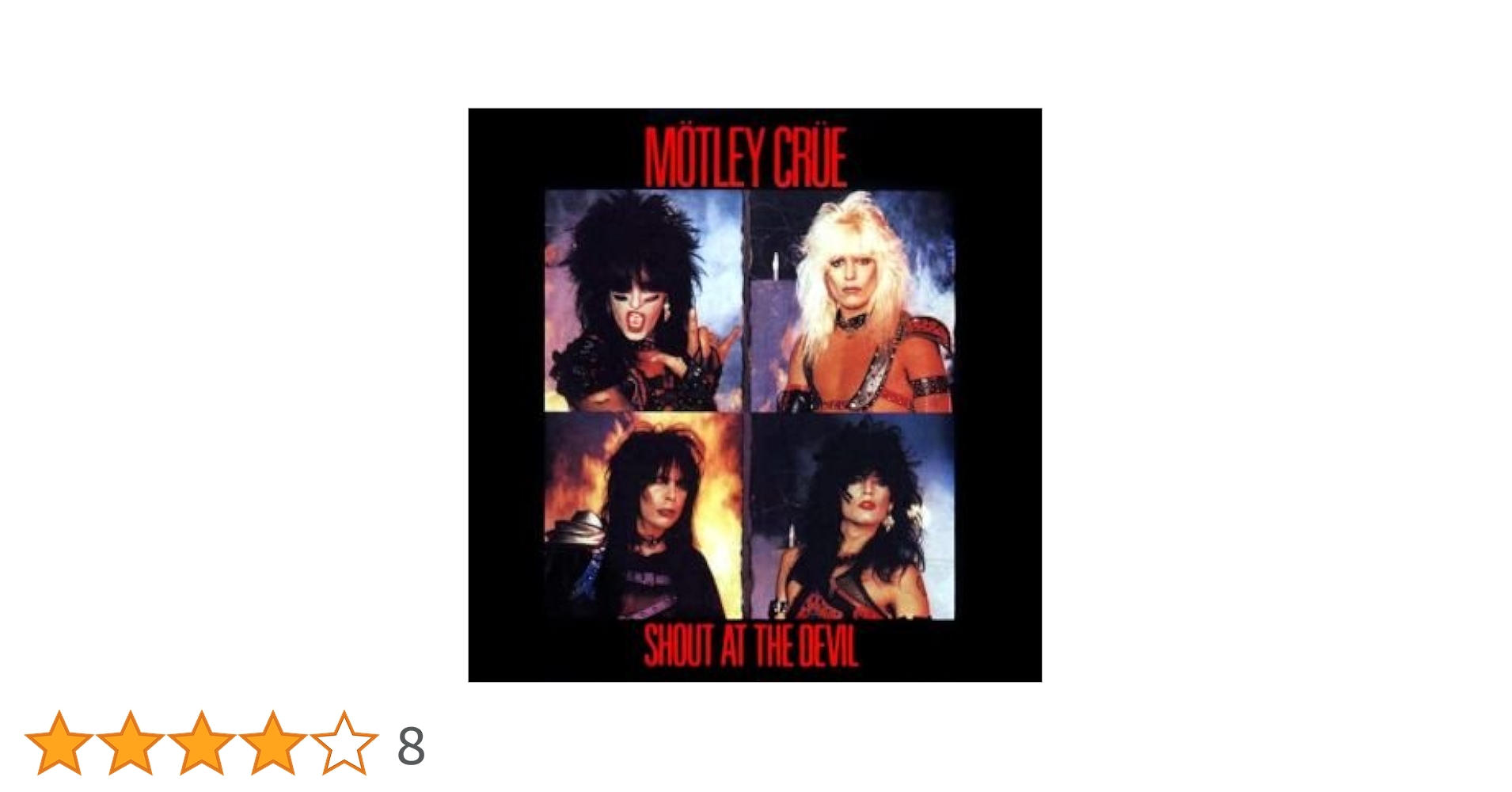 【US盤初版※発禁ジャケ】モトリークルー：シャウト アット ザ デヴィル Amazon.co.jp: シャウト・アット・ザ・デヴィル: ミュージック