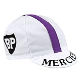 Euro Vintage Team Cycling Cap - BP MERCIER