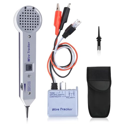 Cpolebev Tongenerator-Kit, Ton- und Sonde-Set, Wie Gezeigt 200EP-Kabeltester, Zur Kollationierung Von Netzwerkkabeln