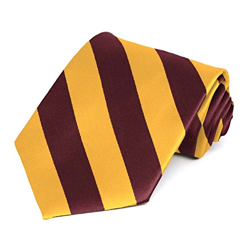 Image of tiemart Men's Striped Tie Standard Length