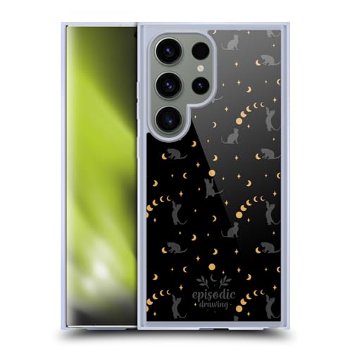 Coque Samsung S24 Ultra chat noir抗摔保护壳MagSafe磁吸