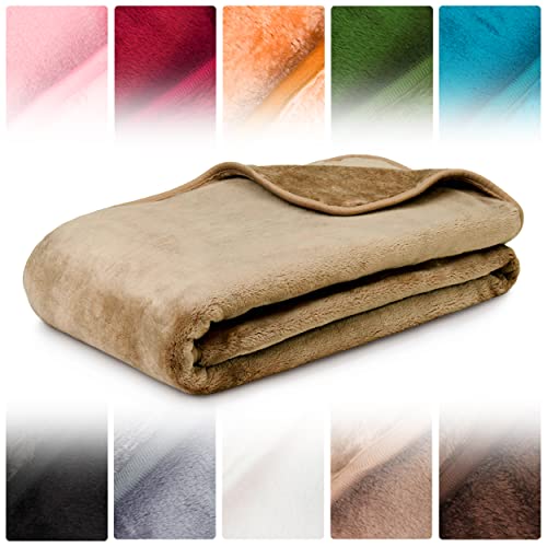 Amago Coperta, Effetto Cashmere, 180 x 220 cm