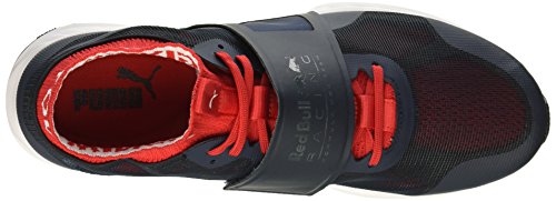 PUMA Puma Men's RBR Mechs Ignite 3 Sneaker, Total Eclipse-Chinese Red White, 7 M US