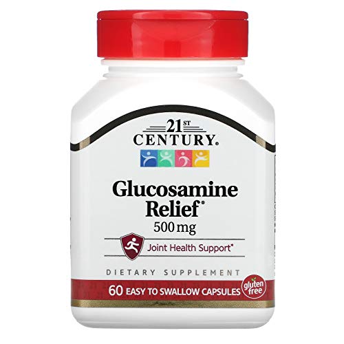 21St Century Glucosamine Relief, 500 Mg, 60 Easy To Swallow Capsules #TOP23