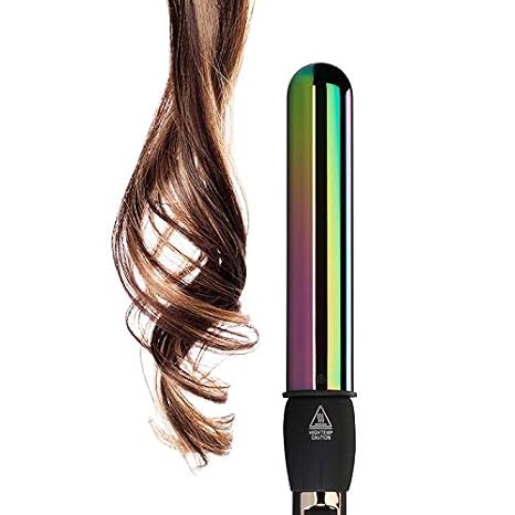 NuMe Love Wins Curling Wand, Titanium Barrel, Far Infrared Heat Technology, Negative Ion Conditioning Technology, Includes Heat-resistant Styling Glove