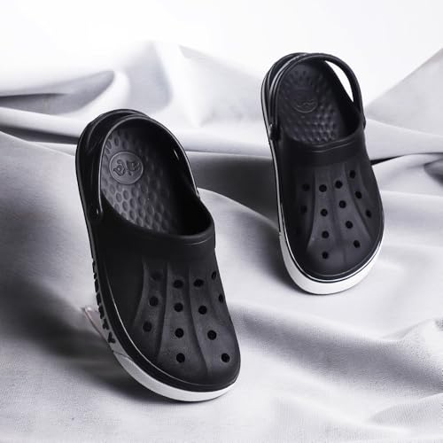 Image of Liberty A-HA LITEWALK Clogs for Men Black, Navy Blue, Green, Grey, Blue, Khaki & Off White | Casual Slip-On Slingback Clog for Walking & Outdoor Use