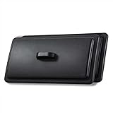 Two-Piece Plastic Mix Hopper Lid Compatible with Vevor Soft Serve Ice Cream Machines - Durable Replacement Cover（34x19.5CM）