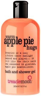 Treaclemoon Limited Edition Warm Apple Pie Hugs Bath and Shower Gel 500ml (Pack of 2)