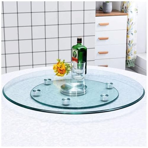 Plateau tournant de table rond à 360 degrés avec rotation silencieuse