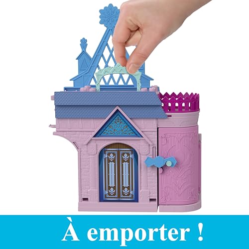 Mattel Disney La Reine des Neiges Ice Reveal Coffret 1 Mini-poupée avec Gel Squishy Ice et 6 Surprises, Dont Un Personnage du Film et des éléments de Jeu (Les poupées Peuvent Varier), HXH17