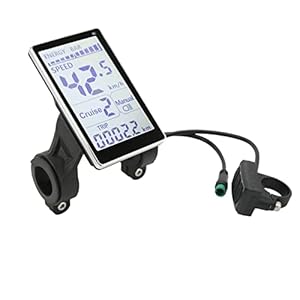 LCD-scherm voor Elektrische Fietsen, 24V 36V 48V 60V M5 LCD-scherm Ebike LCD-scherm Bedieningspaneel Waterbestendig Elektrische Fiets Controller Display-meter Fiets Accessoires
