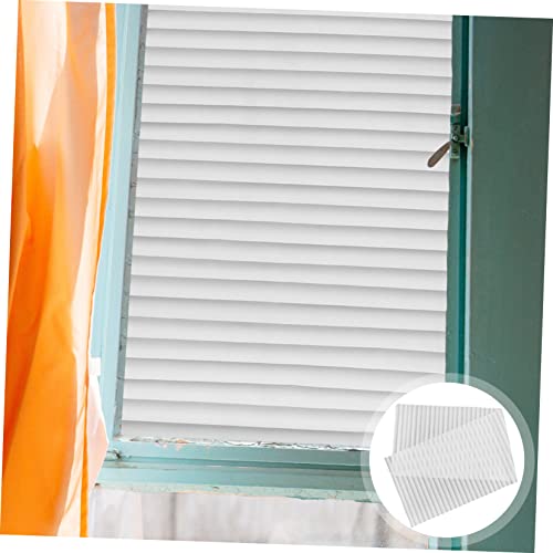 Película para ventana con patrón de persianas y efecto esmerilado miniatura 6