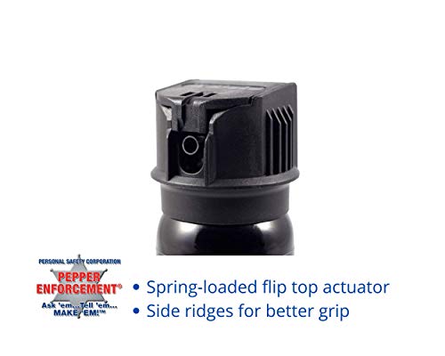 Pepper Enforcement Pe510Mf-Ft Fogger Pepper Spray For Self Defense - Maximum Strength 10% Oc Formula - Emergency Personal Protection & Safety #TOP2