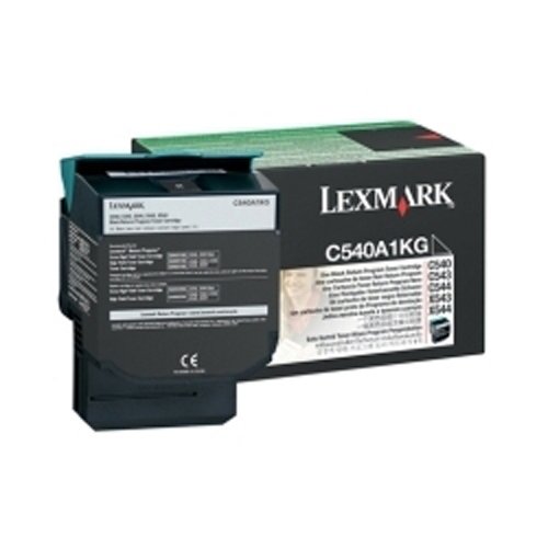 Toner Lexmark C544DW d'origine C540A1KG noir pour Lexmark X264DN 1000p