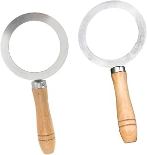 Milk Cup Rim Ring Stainless Steel Baking Cup Ring: 2Pcs Milk Coffee Cup Rim Cover with Handle for Tea Dessert Shop Cafe Milk Cup Rim Cover