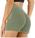❤ Una apariencia particularmente llamativa visualmente forma un gran trasero por la costura con volantes y el diseño de cintura alta profundiza la curva de po. Los leggings deportivos sexys combinan con tu camiseta, chaleco deportivo, top corto y chaqueta para una apariencia deportiva activa.