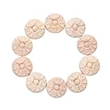 Artisanat créatif : les appliques sculptées pour meubles sont non peintes, mais parfaites pour les peindre avec n'importe quelle couleur et les coller, pour embellir vos meubles