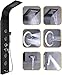 ZeeCry Shower Panel Tower 6-in-1 Thermostatic System | Matte Black SS 304 | Rainfall & Handheld Shower, Body Jets, Waterfall Spout, Hot & Cold Mixer | Wall-Mounted Premium Shower Panel