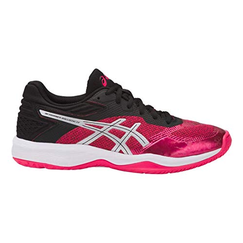ASICS Women's Netburner Ballistic FF Volleyball Shoes, 8.5M, Pixel Pink/Silver