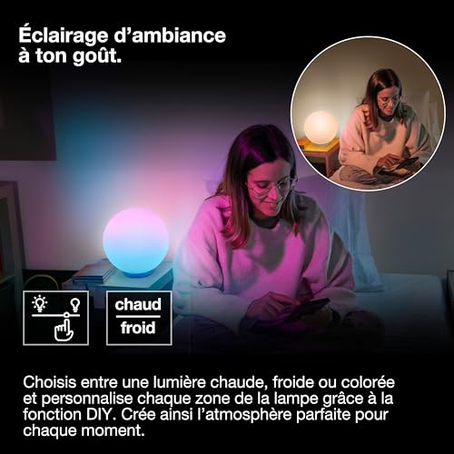 SMART+ WIFI BALL LIGHT OSRAM avec effet Magic RGB dynamique et double source - 5