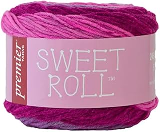 Premier Yarns Sweet Roll Yarn, Multi-Colour, 12.06 x 12.06 x 9.52 cm